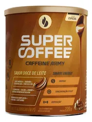 Suplemento Caffeine Army Supercoffe Doce De Leite 220g - Foto oficial e menor preço