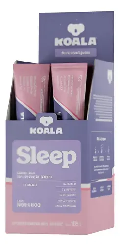 Suplemento com Magnésio Caffeine Army Koala Sleep Sabor Morango 14 Sachês - Foto oficial e menor preço