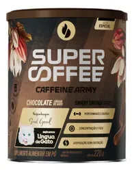 Cafeína Caffeine Army SuperCoffee Língua de Gato 220mL Chocolate - Foto oficial e menor preço