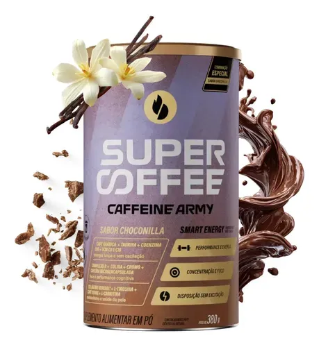 Suplemento Caffeine Army Supercoffee 3.0 Size 380g