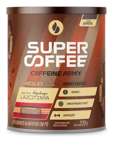 Suplemento Supercoffee Lajotinha Classic Size 220g Chocolate