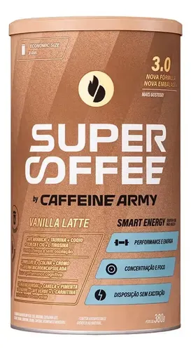 Supercoffee 3.0 Caffeine Army Baunilha 380g