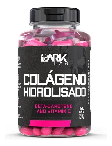 Colágeno Hidrolisado Dark Lab 120 Cápsulas