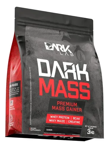 Suplemento Dark Lab Hipercalórico 3kg Chocolate Branco com Morango