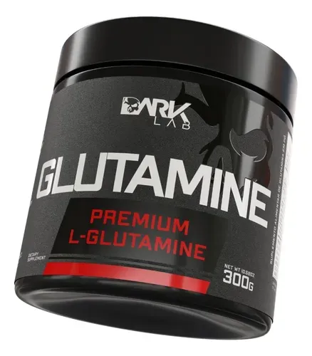 Glutamina L-Glutamine 300g Dark Lab Sem Sabor