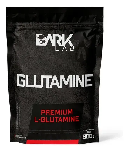 Glutamina L-Glutamine Dark Lab Refil 500g Sem Sabor