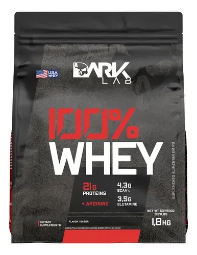 Whey Protein 100% Chocolate Refil 1,8kg Dark Lab
