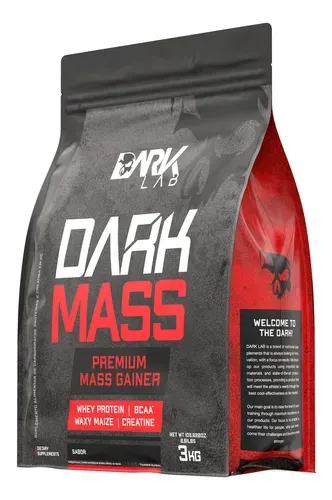 Hipercalórico Dark Mass 3kg Dark Lab Sabor Chocolate
