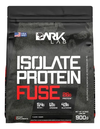 Whey Protein Isolate Protein Fuse 900g Dark Lab Sabor Baunilha