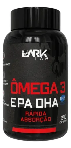 Suplemento Ômega 3 EPA DHA 240 Cápsulas Dark Lab
