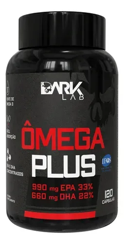 Suplemento Omega Plus 120 Cápsulas Dark Lab