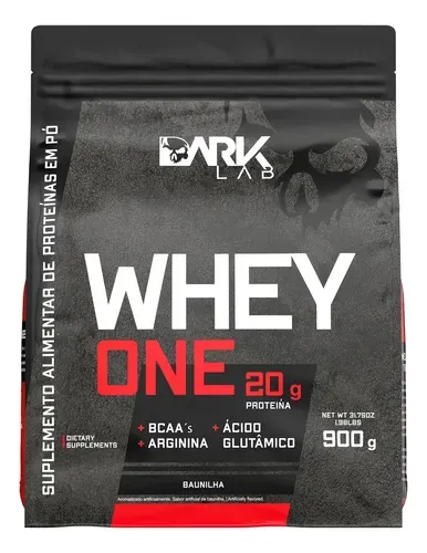 Proteína Dark Lab Premium One Whey Protein Baunilha 900g