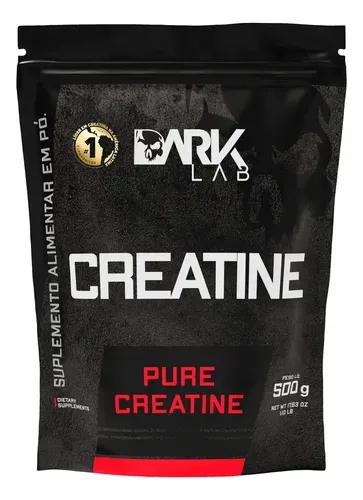 Creatina Dark Lab Premium Pure em Pó Sem Sabor 500g