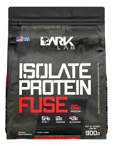 Whey Isolate Protein Fuse 900g Dark Lab Sabor Creme de Avelã