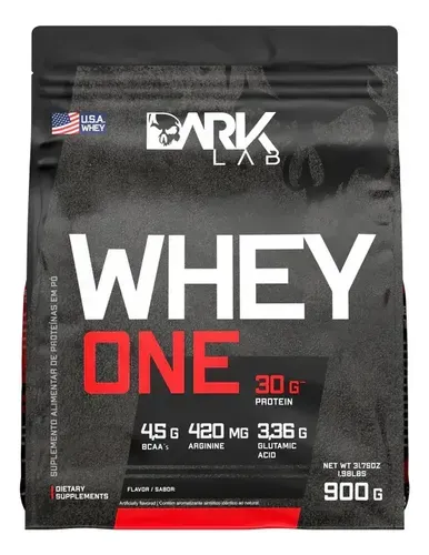 Whey Protein Dark Lab Whey One Protein 900g Morango