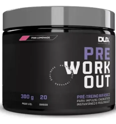 Pré-treino Dux Nutrition Pink Lemonade 300g - Foto oficial e menor preço