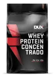 Whey Protein Concentrado Dux Nutrition 1.8kg Sabor Capuccino Cappuccino - Foto oficial e menor preço