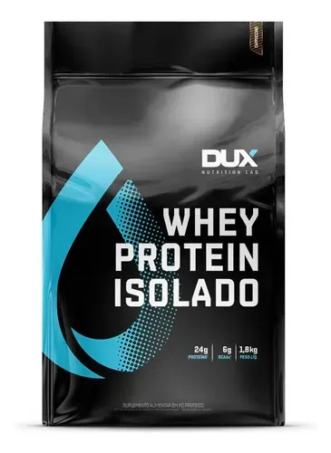 Whey Protein Isolado Dux Nutrition 1,8 Kg Sabor Chocolate
