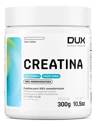 Creatina Dux Nutrition 300g Sem Sabor