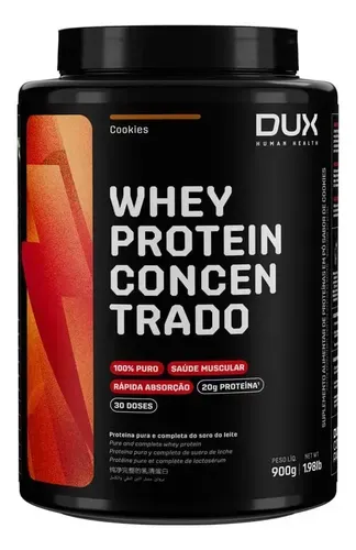 Whey Protein Concentrado Dux Human Health 900g Torta de Limão