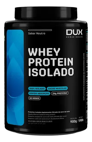 Whey Protein Isolado Dux Nutrition 900g Baunilha - Foto oficial e menor preço
