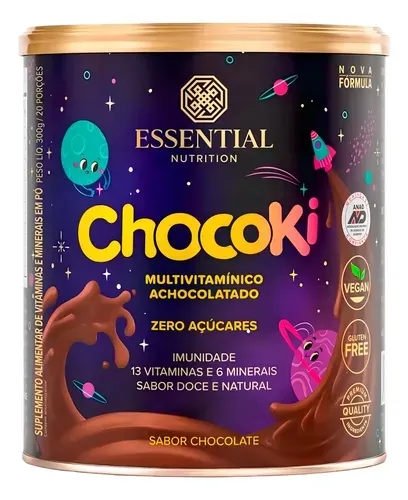 Achocolatado Essential Nutrition Chocoki 300g