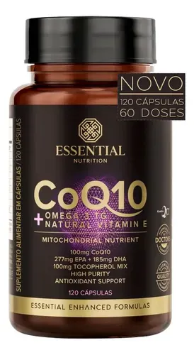 Suplemento Essential Nutrition CoQ10 120mL