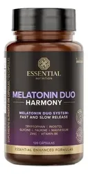 Melatonin Duo Harmony 120 Cápsulas Essential Nutrition - Foto oficial e menor preço