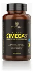 Ômega 3 Essential Nutrition Premium em Cápsula Sem Sabor 180 un Natural / Sem Sabor - Foto oficial e menor preço