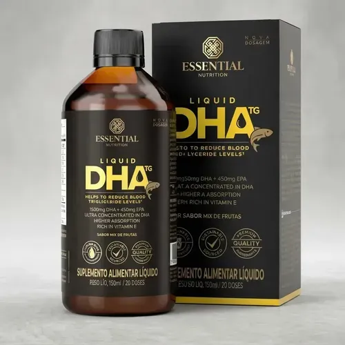 Suplemento Omega 3 Liquid DHA 150ml Essential Nutrition