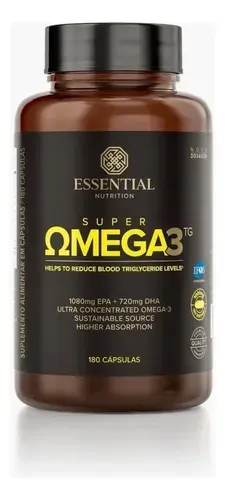 Ômega 3 Essential Nutrition Premium 180 Cápsulas