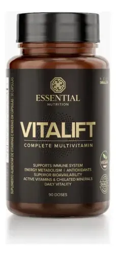 Polivitamínico Vitalift 90 Cápsulas Essential Nutrition