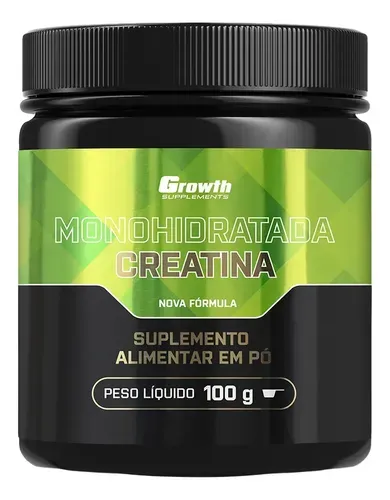 Creatina Monohidratada Growth Supplements 100g Pura