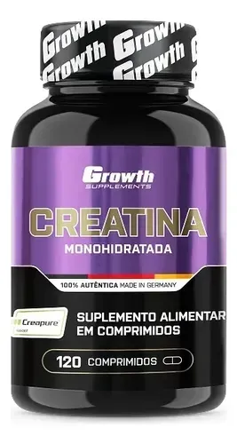 Creatina Growth Supplements 120 Cápsulas