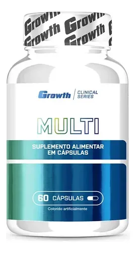 Multivitamínico Growth Supplements Clinical Series 60 Cápsulas
