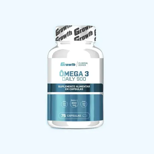 Suplemento Omega 3 Daily 900 Óleo de Peixe 75 Softgel - Foto oficial e menor preço