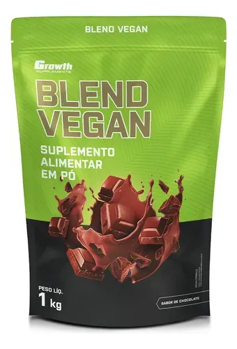 Blend Vegan 1kg Growth Supplements Chocolate