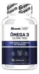 Suplemento Growth Supplements Omega 3 Óleo De Peixe Ultra 75 Softgel - Foto oficial e menor preço