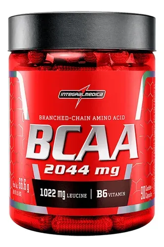 Suplemento Integralmédica BCAA 2044mg 90 Cápsulas