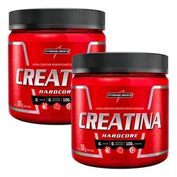 Creatina INTEGRALMEDICA Pacote com 2 Frascos de 300g Natural / Sem Sabor - Foto oficial e menor preço