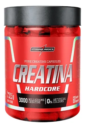 Creatina Integralmedica 100% Pura 60 Cápsulas