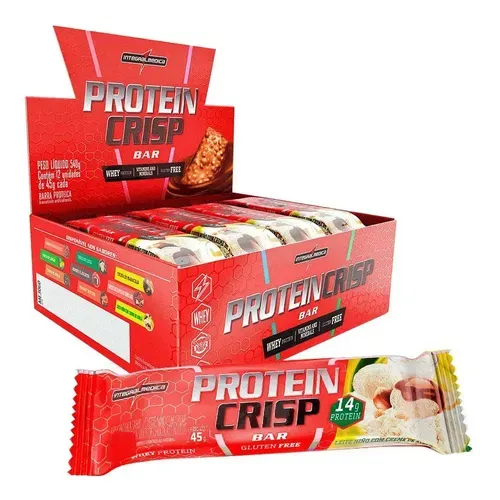 Suplemento Integralmedica Barras de Proteínas 45g Leite Ninho