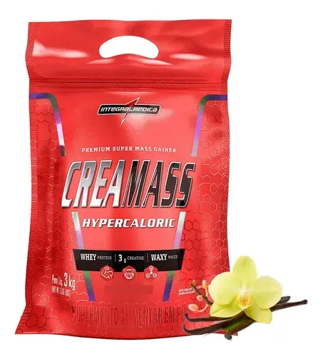Suplemento Hipercalórico Integralmedica Creamass 3kg Sabor Baunilha