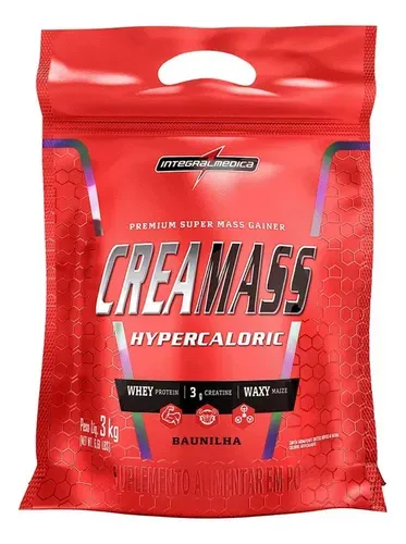 Suplemento Integralmedica Creamass Hipercalórico Baunilha 3kg