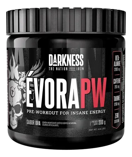 Pré Treino Évora Pw Darkness 300g Integralmédica