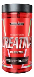 Creatina INTEGRALMEDICA Hardcore em Cápsula 105g Natural / Sem Sabor - Foto oficial e menor preço