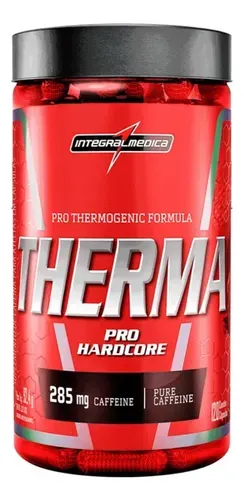 Suplemento Therma Pro Hardcore 120 Cápsulas Integralmedica Natural / Sem Sabor