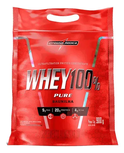 Whey Protein Integralmédica 100% Pure Baunilha 900g