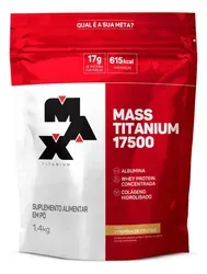 Suplemento Max Titanium Hipercalórico Mass Titanium 1,4kg - Foto oficial e menor preço