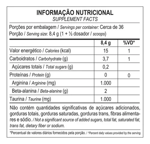 Pré Treino Max Titanium Night Train Pre Workout Sem Cafeína 300g Sabor Citrus - Foto oficial e menor preço